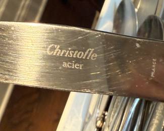 Christofle flatware set (32 pieces)