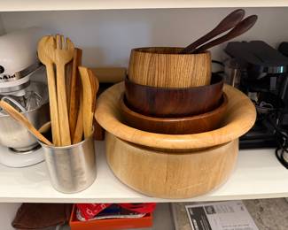 Wooden bowls