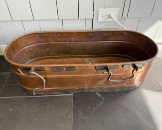 Copper planter