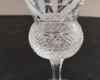 Edinburgh Thistle wine glasses (set of 9)