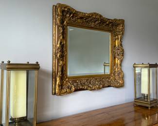 Ornate Gilded Mirror