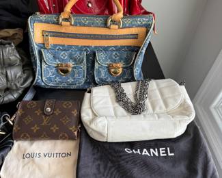 Louis Vuitton & Chanel bags
