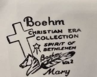 Boehm 13 pc nativity set
