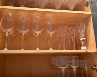 crystal stemware
