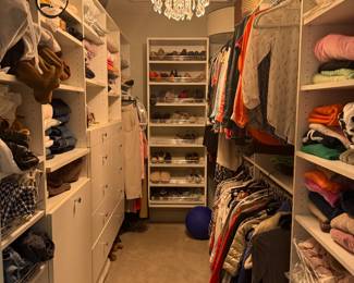Womens' clothing, size S; Shoes size 10