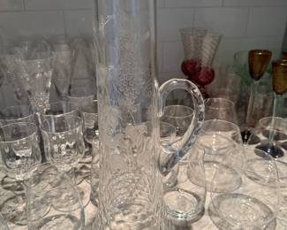 William Yeoward crystal barware jug