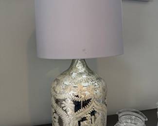 Mercury Glass lamps, 2