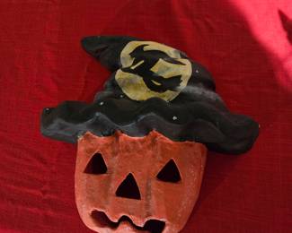 Walnut Ridge signed pumpkin mask