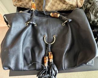 Gucci leather handbag