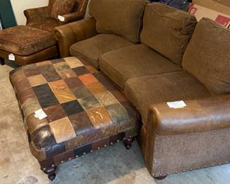 Free furniture (except for multiple pattern ottoman).