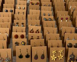 Tons of earrings!