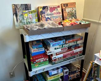 vintage games and puzzles
