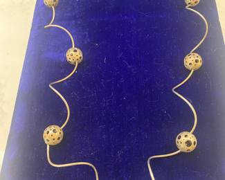 MCM Vintage Beehive Necklace