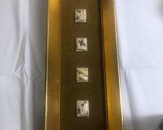 Framed Persian Miniatures
