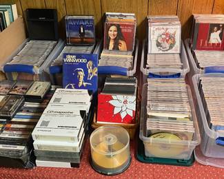 CD's and DVD's