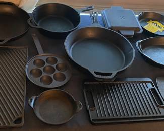 Numerous Lodge Cast Iron Pans