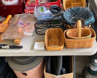 Longaberger Baskets/Shop Vac 