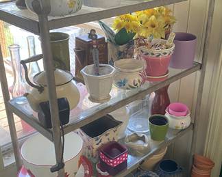Bakers Rack/Planters