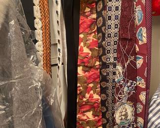 Neckties and Belts