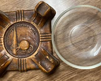 New York World's Fair Ashtray