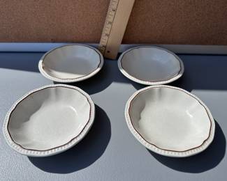 Kensington Staffordshire Ironstone 4 Bowls $6.00
