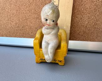 Kewpie Sitting on a Chair $12.00
