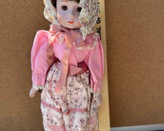 Doll with Pink Dress $12.00