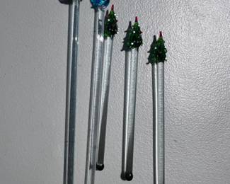 Glass Drink Stir Sticks $5.00