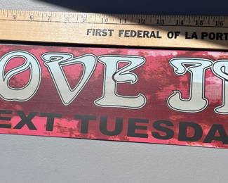 Love Sign $8.00