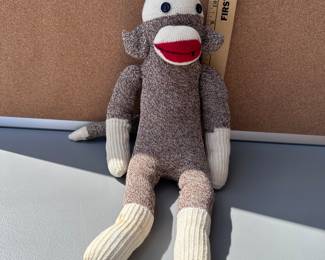 Sock Monkey Plush $8.00