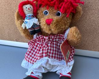 Dakin Raggedy Ann Bear $10.00