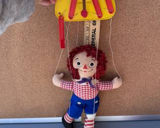 Raggedy Ann Puppet $7.00