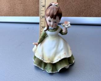 Lefton Girl in Green Dress $8.00