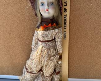 Walda Porcelain Doll $10.00