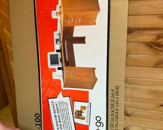 Desk new in box $50.00