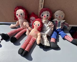 5 Raggedy Ann and Andy Doll $25.00