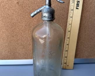 John Lasser Chicago Seltzer Bottle $34.00