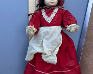 Doll Plastic Face Cloth Hands $8.00