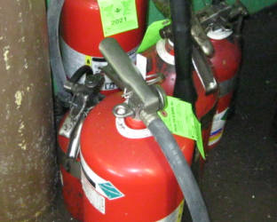 FIRE EXTINGUISHERS
