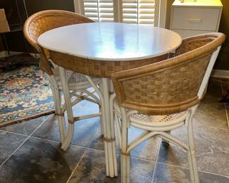 3 piece table/chairs