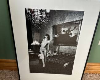 Helmut Newton 1978 Sleepless Nights framed print