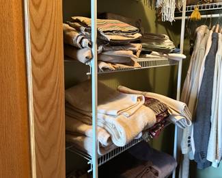 towels, sheets and tablecloths