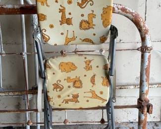 Antique baby chair
