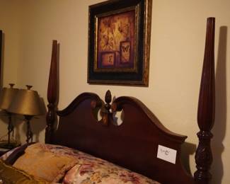 queen 4 poster bed