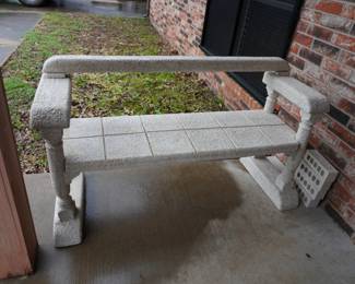 bench-has cushion not shown