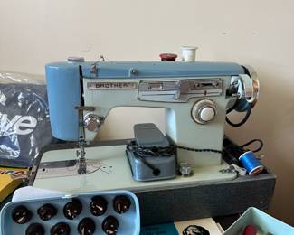 Blue Brother Sewing Machine