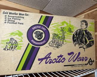 Vintage Arctic Cat 'Arctic Wear' Box Only