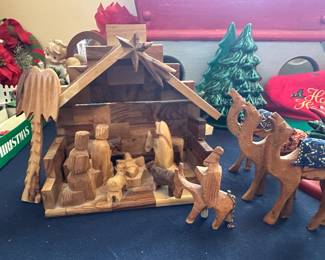 Wooden Nativity