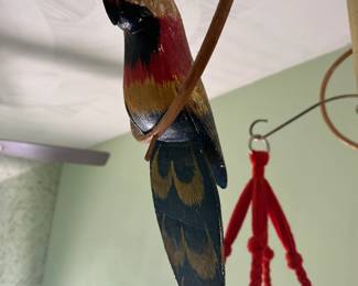 Wooden Parrot