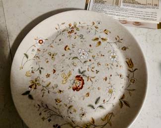 A complete set of Lenox ware with original paperwork